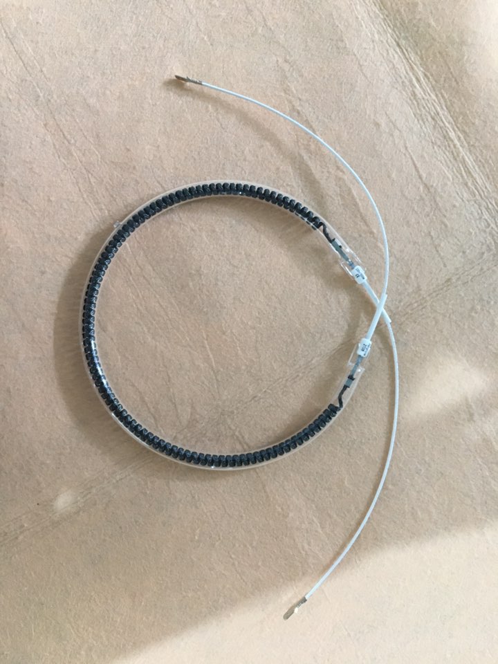 Clear Medium Wave Carbon Fiber Heating Tube