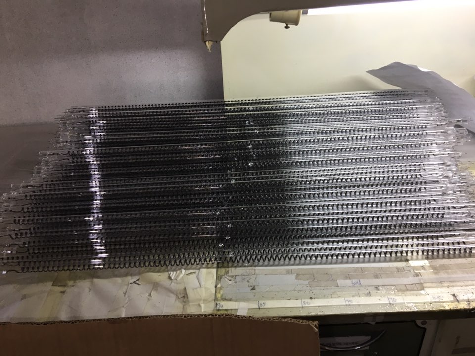 clear ruby half white/gold 1200w 220v heat lamp carbon fiber