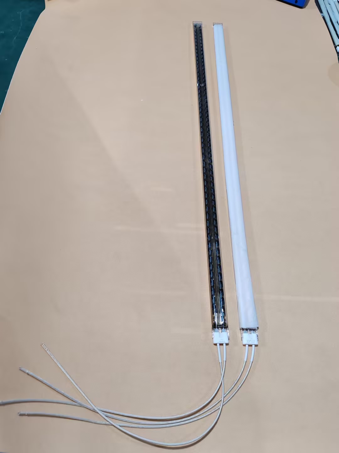 infrared carbon heating lamp 640mm 2600w carbon fiber heat tube